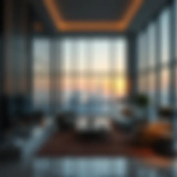 Luxury Living Space in Marina 101 Luxury living space inside Marina 101