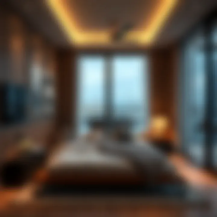Efficient Bedroom Design in Marina Vista Bedroom layout showcasing optimal space utilization