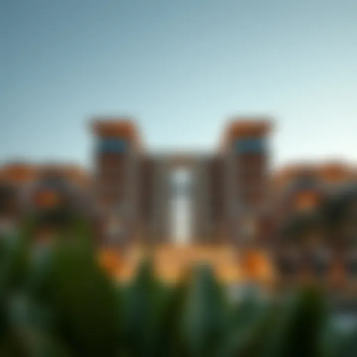 Stunning architectural design of Mazaya Twelve