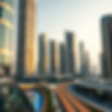 Future Outlines of Real Estate Developments in Dubai Visual representation of Dubai's future real estate developments