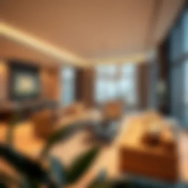 Luxury Apartment Interiors in Dubai Modern luxury apartment interiors reflecting Dubai's real estate trends