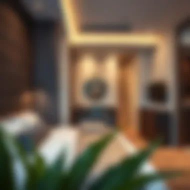 Modern amenities in a budget hotel apartment