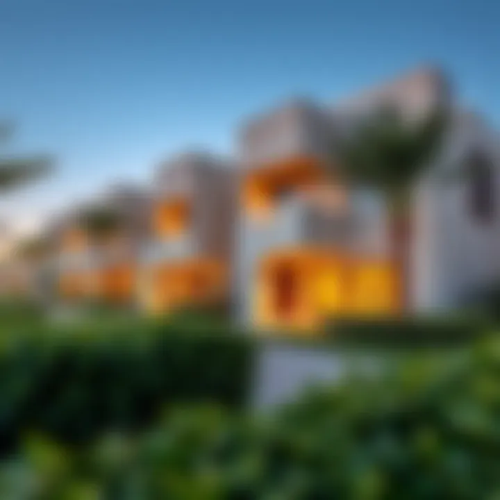 Luxury homes and modern architecture in Nad Al Sheba Gardens