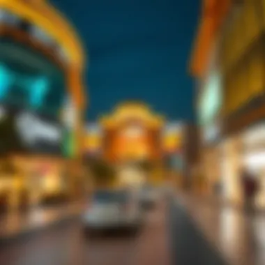 Strategic Location of Al Quoz Mall Map highlighting Al Quoz Mall's strategic location in Dubai