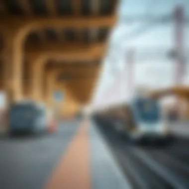 Infrastructural Development at Metro Station Construction of Metro Station