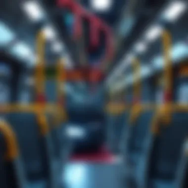 Modern bus technology and amenities