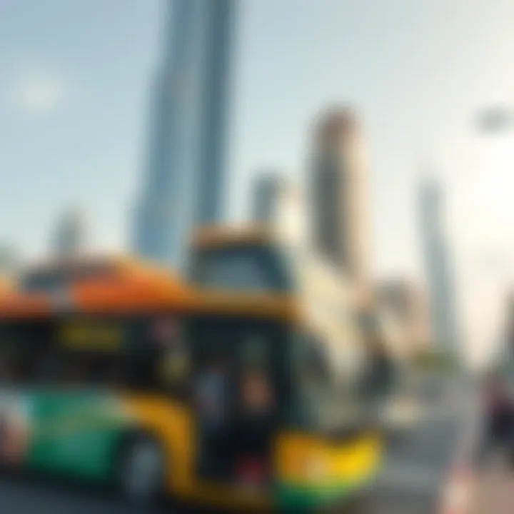 Detailed overview of Dubai bus route map