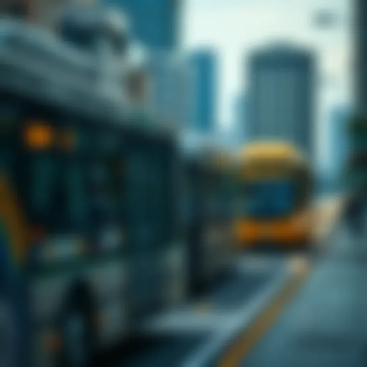 Impact of public transport on urban development