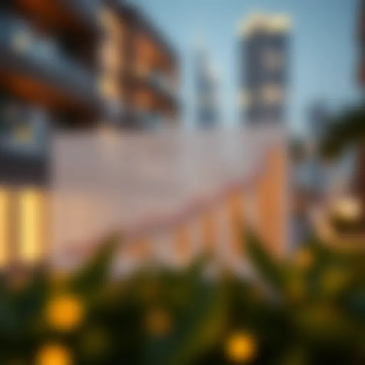 Property Value Trends in Dubai A chart showing property value trends in Dubai