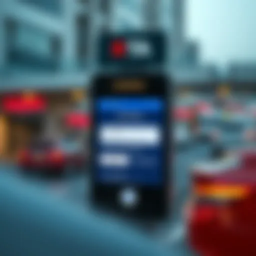 Overview of RTA parking SMS service interface