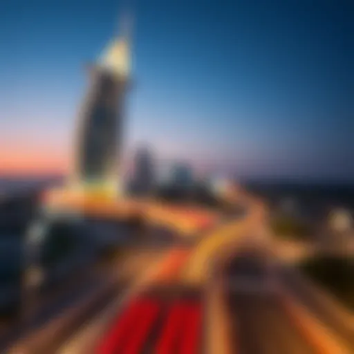 Route Map of the Metro Line from Dubai to Ajman Metro Line Route Map