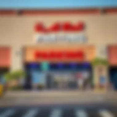 Entrance to Ibn Battuta Mall showcasing parking signage