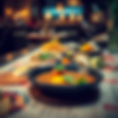Diverse Culinary Offerings A close-up of a menu with diverse culinary offerings emphasizing variety for potential investors.
