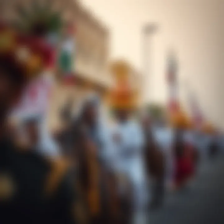 Emirati Heritage Parade Cultural parade showcasing Emirati heritage
