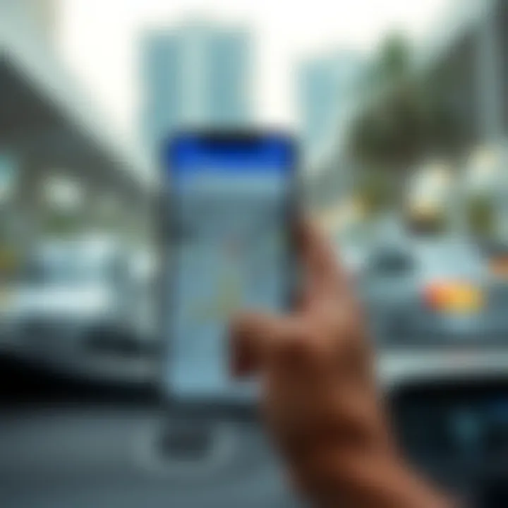 Navigating the RTA Parking App User Navigating RTA Parking App