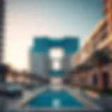 Stunning architectural design of Seagate Mina Rashid