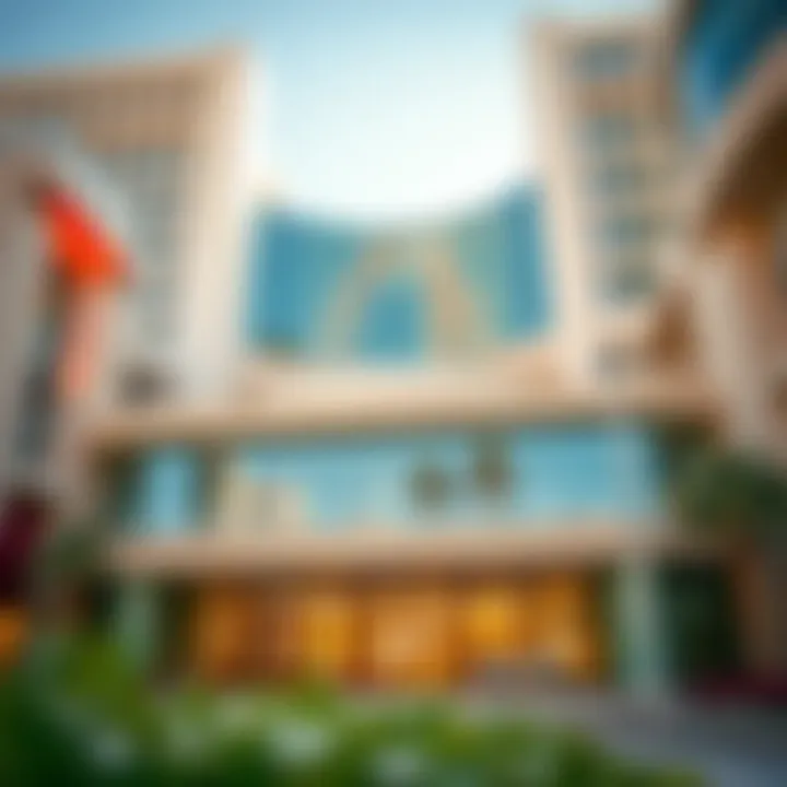 Architectural Marvels of Shamsa Expo City Architectural details highlighting innovative design features