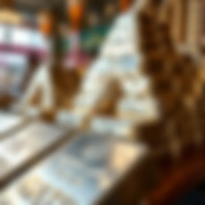 The shimmering allure of silver bars stacked elegantly