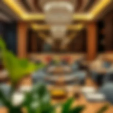 Exquisite Culinary Experience at Tecom Hotel Dining area at Tecom Hotel highlighting exquisite culinary offerings