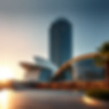 Architectural Brilliance of The Address Residences Dubai Opera Stunning exterior view of The Address Residences Dubai Opera showcasing its architectural brilliance