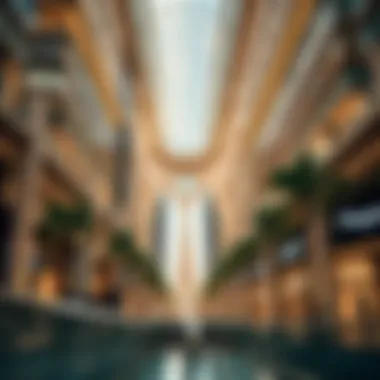 Architectural Marvels of The Dubai Mall Architectural features emphasizing modern design and elegance