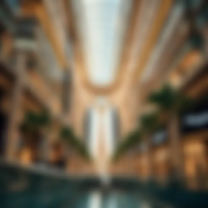 Architectural Marvels of The Dubai Mall Architectural features emphasizing modern design and elegance