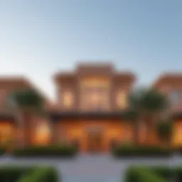 Stunning architectural view of The Greens community