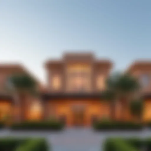 Stunning architectural view of The Greens community