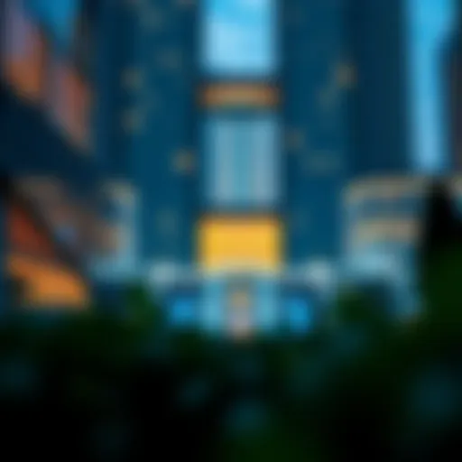 Stunning exterior view of The Opus by Omniyat showcasing its unique architecture