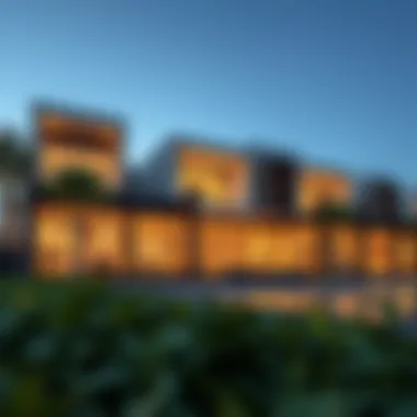 Modern architectural design of TopGulf's latest residential project.