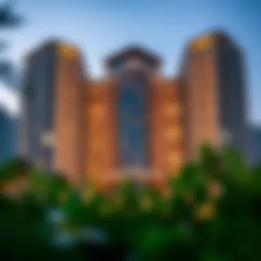 Stunning exterior view of Tower Laguna showcasing its modern architecture