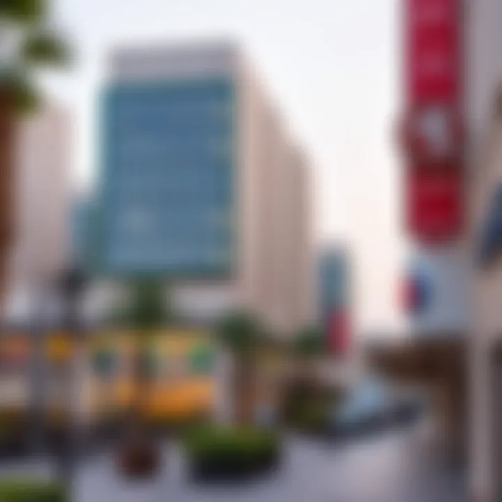 Local Amenities in Al Nahda 1 Local amenities including shops and restaurants in Al Nahda 1