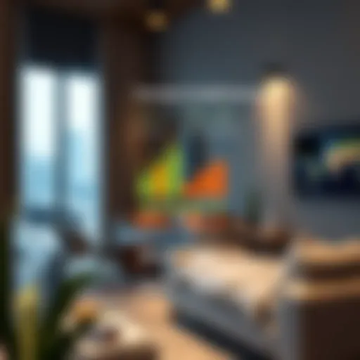 Detailed infographic illustrating factors affecting credit scores in the UAE