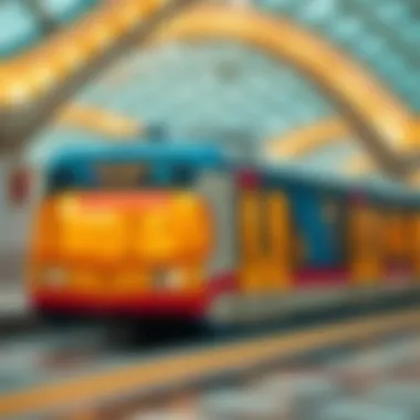 Dubai Metro Zones Classifications Visual representation of Dubai Metro zones and their classifications