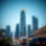 Modern skyscrapers in Dubai showcasing facility management integration