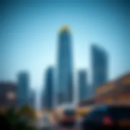 Modern skyscrapers in Dubai showcasing facility management integration