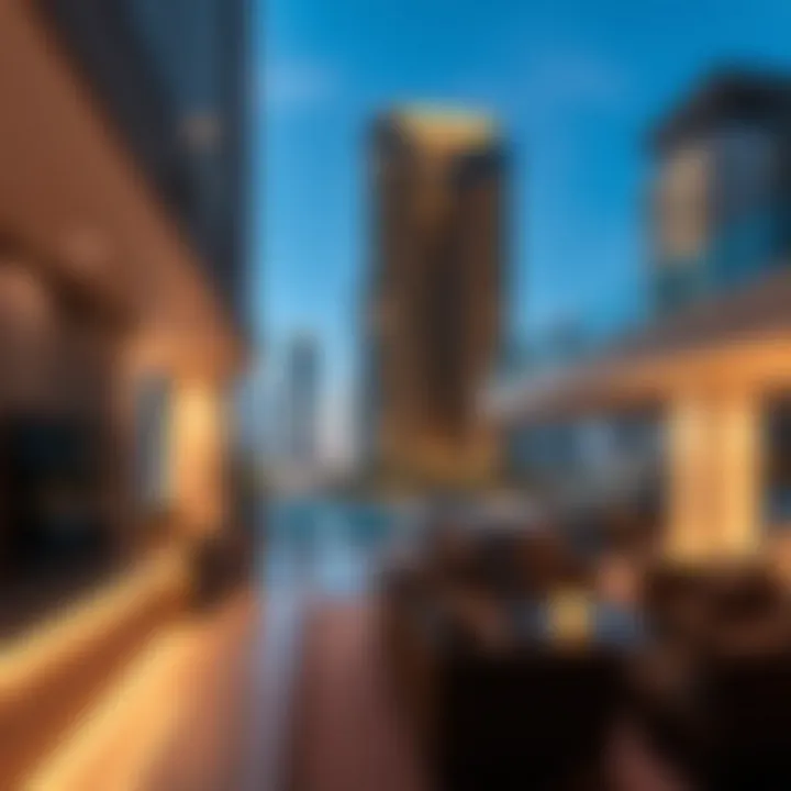 Luxury Living in Uptown Dubai Luxurious residential spaces in Uptown Dubai reflecting modern urban living