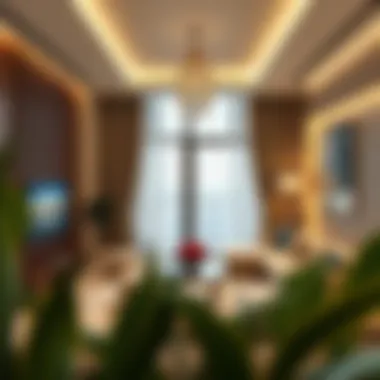 Luxurious interior design of a V1ter Residence unit